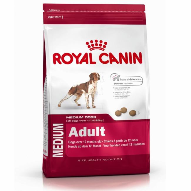 ALIMENT POUR CHIEN MEDIUM ADULT ROYAL CANIN