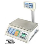Asgpp - Balance poids prix avec imprimante Helmac - Double échelon de précision - 10 kg_0