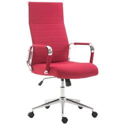 CLP Fauteuil de bureau Kolumbus tissu Rouge - rouge textile 191943505_0