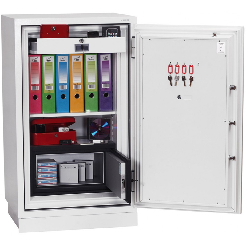 Coffre ignifuge Data Combi DS2503E Phoenix - Protection contre le feu et le vol - Serrure électronique haute sécurité_0