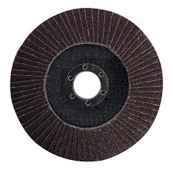 Disque à Lamelles en Corindon 125 mm - Grain 60 - Idéal pour Ponçage Précis - Silverline - marron 5055058198518_0