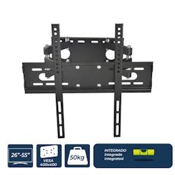 EDM - Support Plasma/Lcd/Led 26-55 pouces 50Kg Edm avec niveau inclus - 8425998501414_0