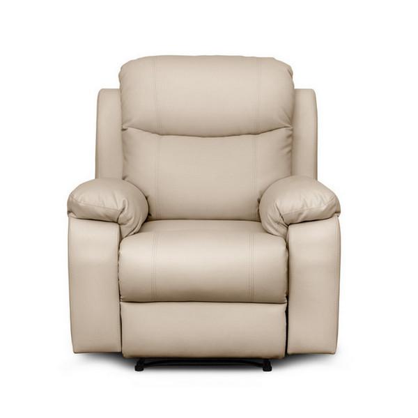 Fauteuil de relaxation électrique parfait pour chaque moment de détente - Beige_0