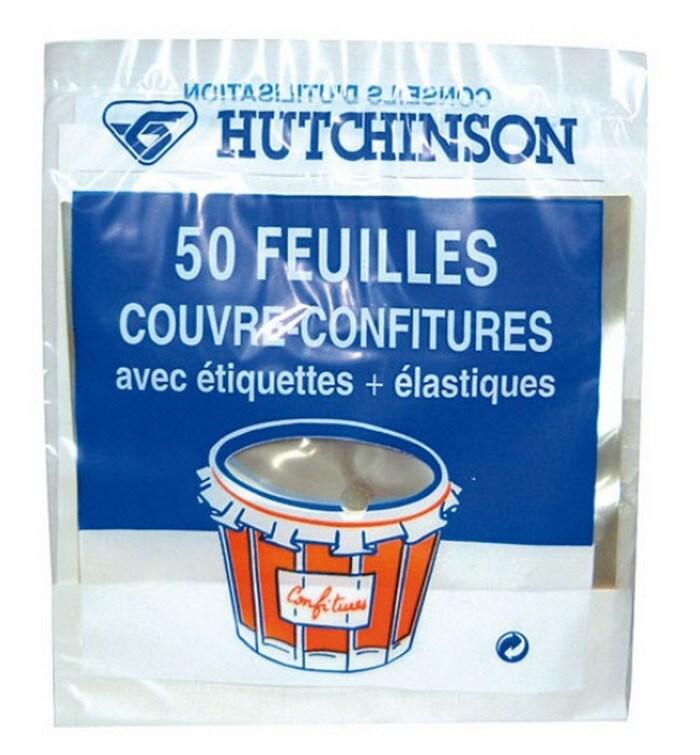 HUTCHINSON Lot De 50 Couvre Confitures 47 gpc - multicolore 3159750604604_0