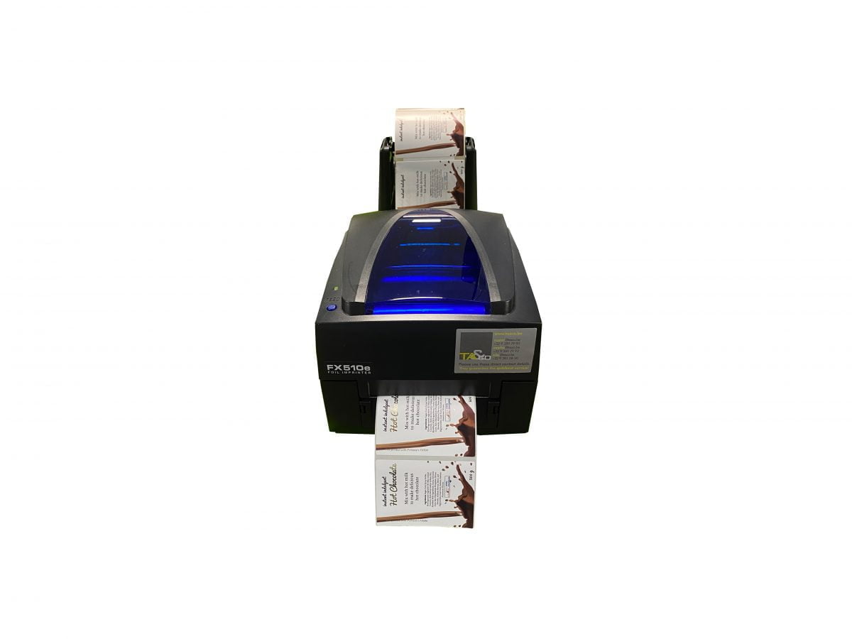 Imprimante de pelliculage métallisé DTM FX510e - aluminium et laminage brillant pour étiquettes préimprimées ou vierges_0