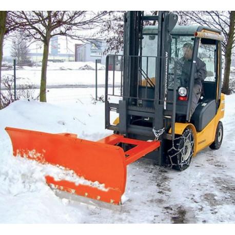 Lame chasse neige chariot élévateur