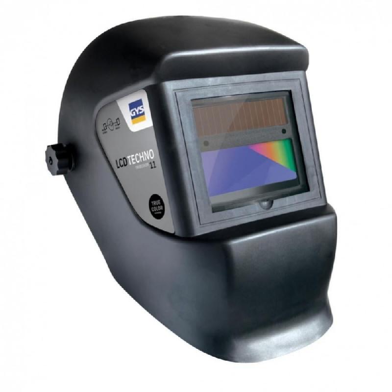 Masque de soudeur automatique GYS Techno 11 True Color - teinte 11 - champ de vision 98x35 mm - alimentation solaire_0