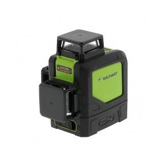 Niveau laser Wilmart 5211 05 Pro - 3 lignes vertes à 360°, intérieur et extérieur, autonomie 4h, portée jusqu'à 50m_0