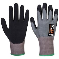 Portwest - Gants anti-coupures niveau F jauge 13 en mousse nitrile Gris / Noir Taille 8 - gris 5036108321827_0