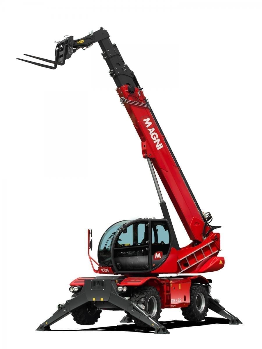 Chariot télescopique rotatif 5.25 Smart - 25m hauteur de levage, stabilisateurs pivotants_0