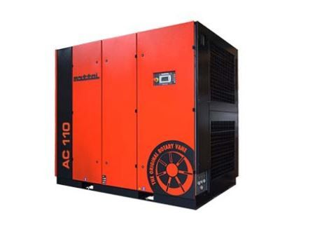 Compresseur rotatif AC 110L série 6000 - Mattei - 21.35 m³/min - 110 kW - Insonorisé_0