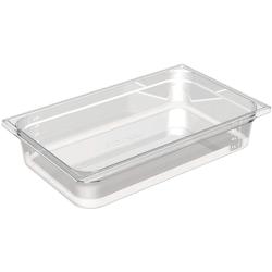 Bourgeat Bac gastronorme Copolyester Cristal+ plein sans anse GN 1/1 profondeur 65 mm - transparent plastique 751106_0