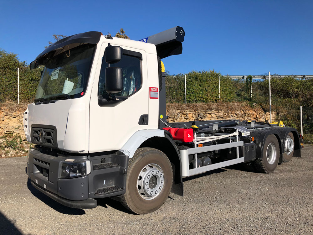 Bras amovible HPC de 18 à 22T pour camion - système multi-caissons - châssis 26T_0