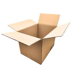 Caisse carton type Galia A12 400 x 300 x 300 mm - marron en carton CBS12-M_0