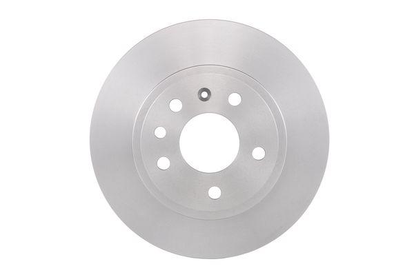 Disque de frein Bosch 0986478436 - boîte de 2 disques - arrière - plein - 5 trous - épaisseur 10 mm_0
