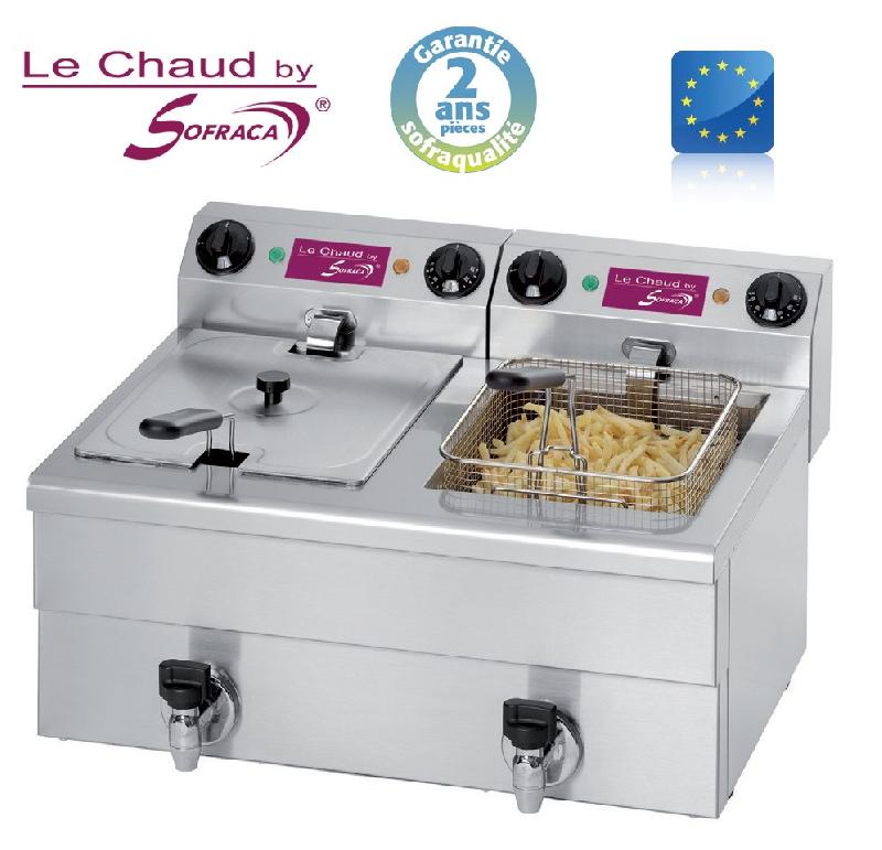 Friteuse électrique de table - 2 x 10 litres acfe102n_0