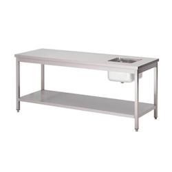 Gastronoble Gastro M Évier - inox - largeur 160 cm - 5050984692048_0