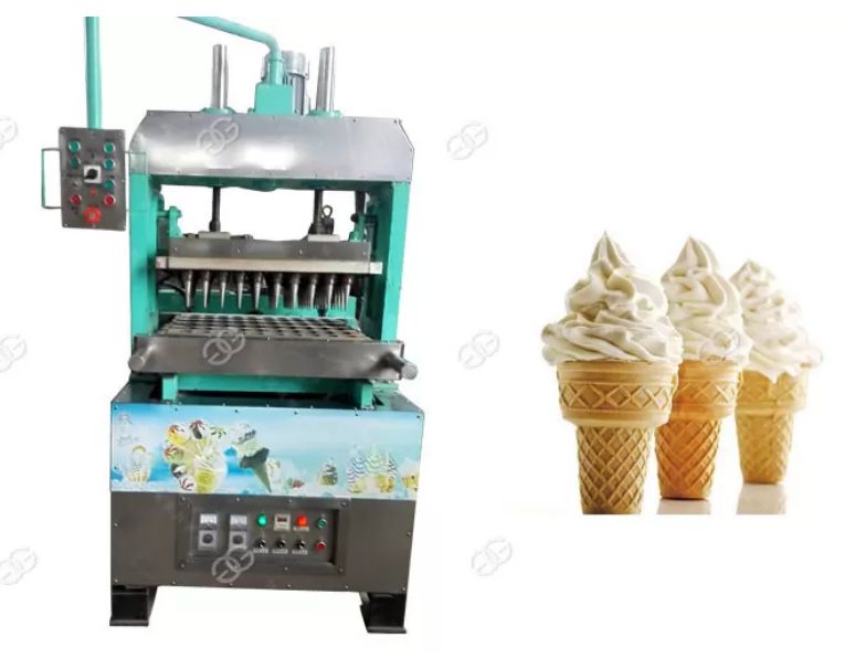 Gg60a machine de cône de gaufrette de crème glacée - henan gelgoog - capacité 1800-2000pcs/h_0