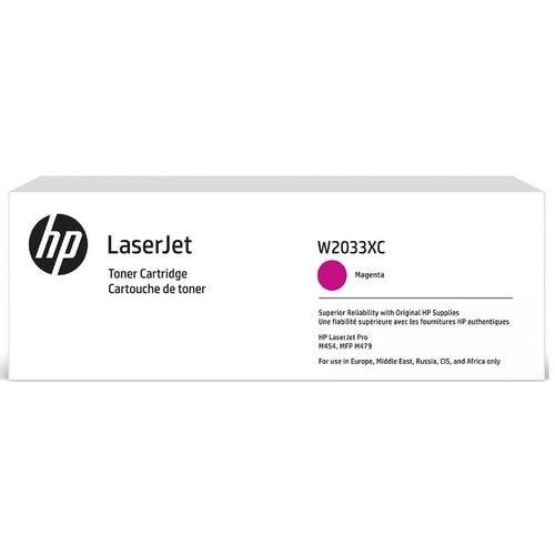 Hp 415X - Cartouche de toner magenta grande capacité authentique - multicolore W2033XC_0