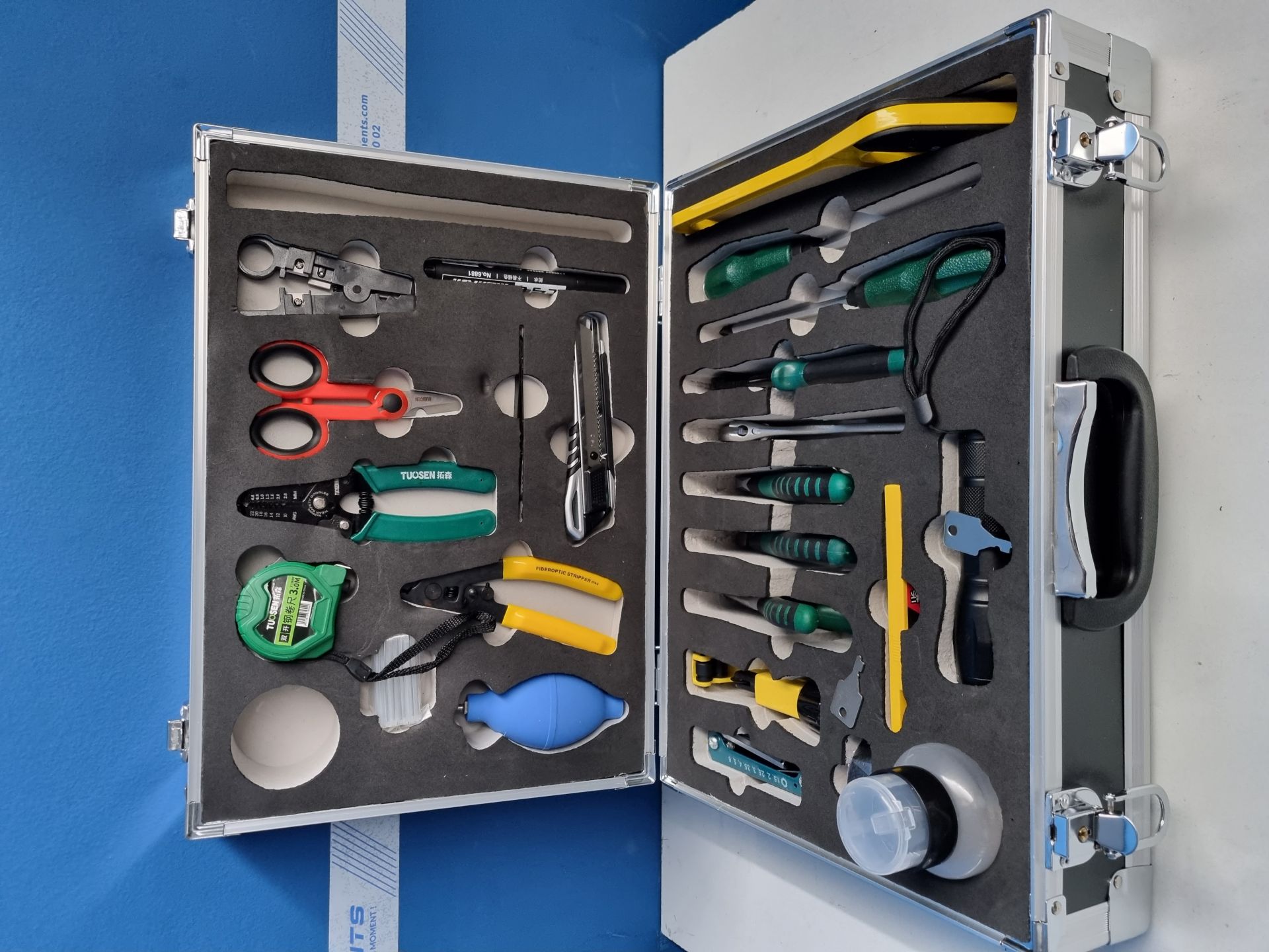 Hr-24 - Valise d'outillages pour fibre optique - Ceyear - Équipements complets pour fibres optiques_0