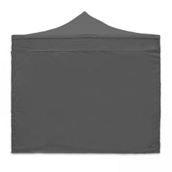 Oviala Business Mur plein gris 4 m pour tente pliante - Oviala - gris polyester 101220_0