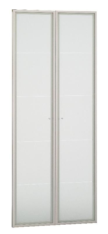 OPTION 2 PORTE VITRÉE POUR ARMOIRE WASHINGTON, LARGEUR : 76 CM