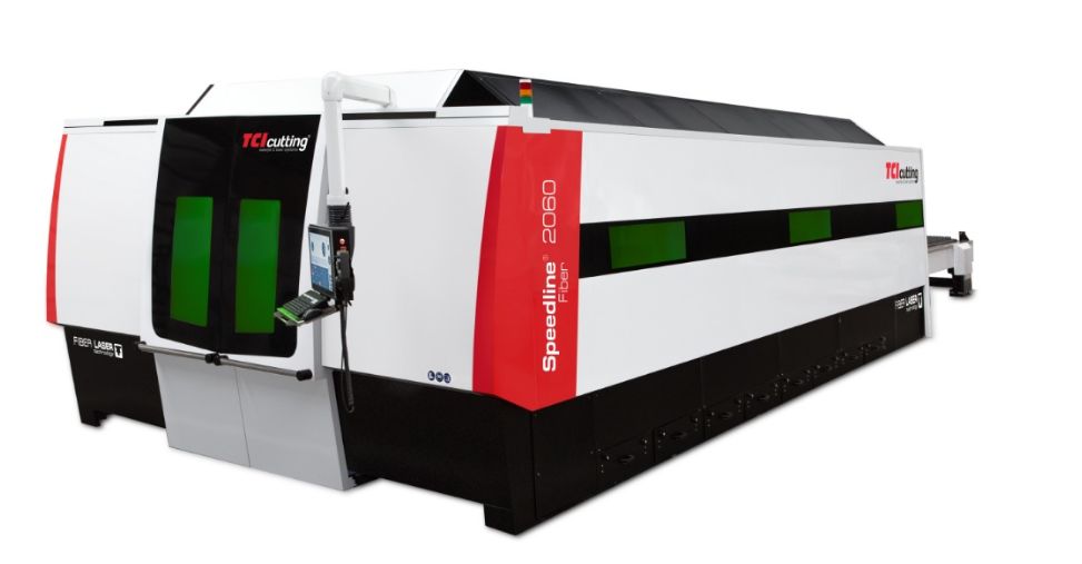 Speedline fiber - machine de découpe laser 2d - tci cutting - grand format_0