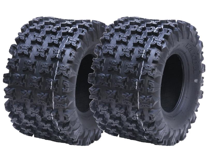 20x11.00-9 Slasher ATV quad tyres, 20 11-9 6 ply Wanda road legal WP02, Set of 2_0