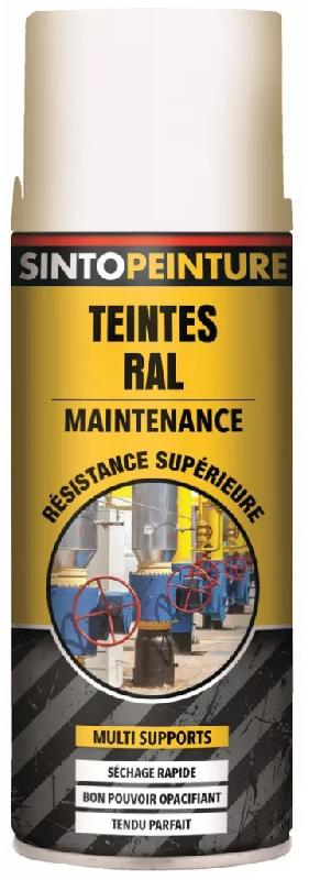 Aérosol blanc mat ral7016 400ml peinture de maintenance - SINTO - 920385 - 850484_0