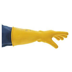 Ansell Gants isolants pour électriciens en latex de caoutchouc Jaune - Taille 10_0