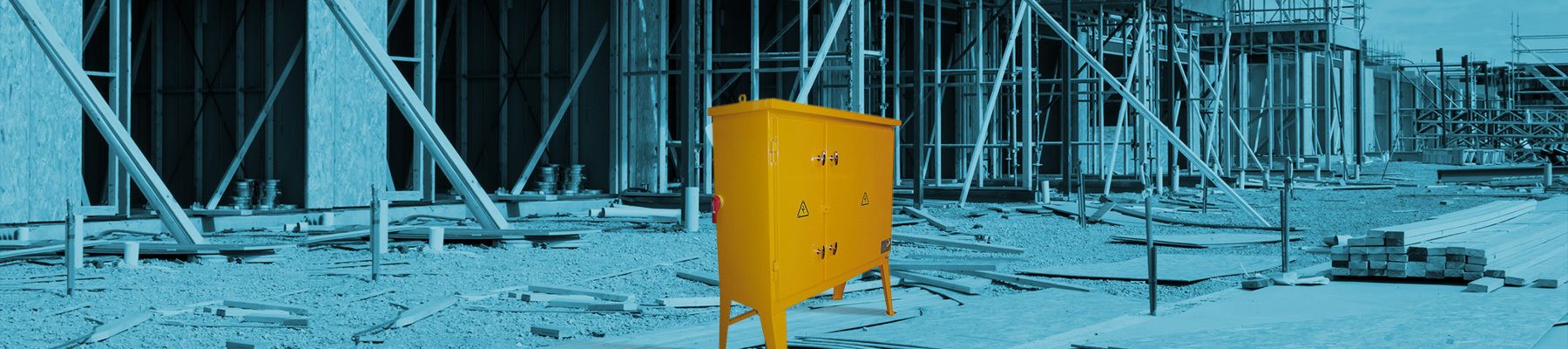 Armoire électrique de chantier sur mesure - adaptée aux applications industrielles sévères - EI SACEM_0
