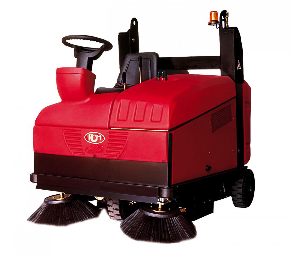 Balayeuse autoportée RCM NOVE - thermique ou à batterie - largeur de travail 1220 mm - bac à déchets 160 L_0
