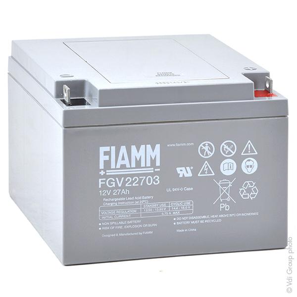 BATTERIE PLOMB AGM FGV22703 12V 27AH M5-M_0