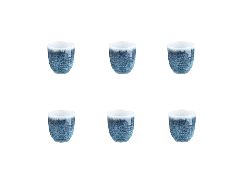 Bjorn Tasse COSMOS 15cl - 6 pièces - Azur - bleu 3760293967424_0