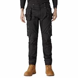Dickies - Pantalon de travail noir holster UNIVERSAL FLEX Noir Taille 40 - 40 noir 5053823440626_0