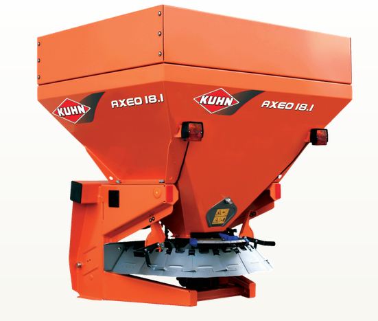 Distributeur de sel et de sable Axeo 2,1 k - KUHN - Largeur de travail de 0,80 à 8,00 m - Capacité jusqu’à 350 l_0