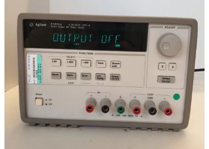 E3631a - alimentation en courant continu a triple sortie - keysight technologies (agilent / hp) - 0-6v 5a / 0 -  25v 1a - alimentation stabilisée_0