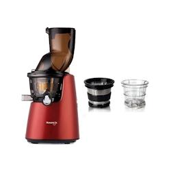 Kuvings Kuving's - Extracteur de jus vertical D9900 + Kit Sorbet & smoothie - livre de recettes offert - Rouge - rouge 0634154585269_0