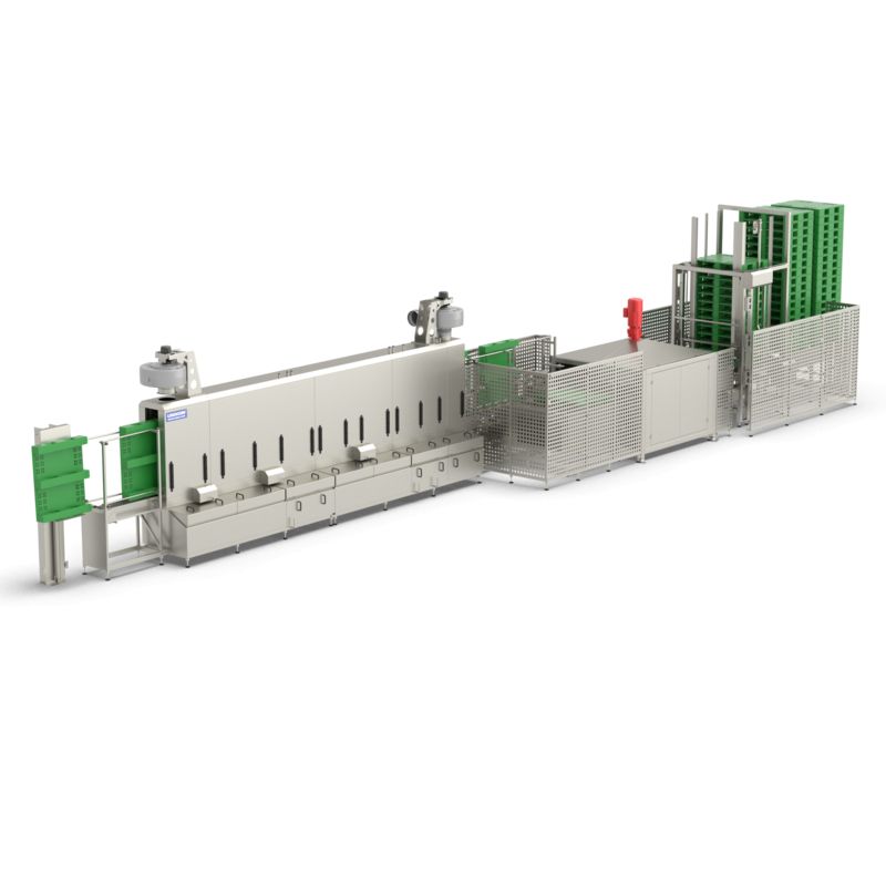 Laveuses industrielles alimentaires - UNIKON - laveuse-palettes/séparateurs, nettoyage rapide et efficace_0