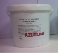 Lessive poudre perboratée - Seau de 5 kg - Riche en agents de blanchiment_0