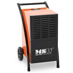 MSW - MSW Déshumidificateur professionnel 60 l/24 h 80 m² 750 m³/h Poignée et 2 roues - Séchoir de chantier Absorbeur d'humidité - bleu acier 40_0