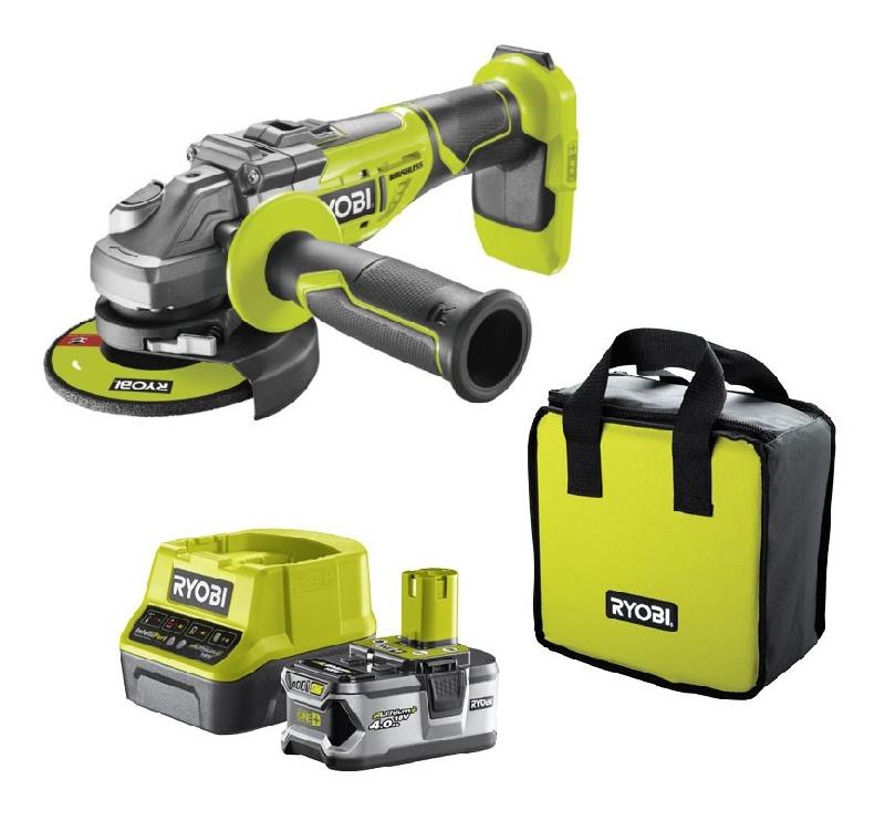 Meuleuse D'angle 125 Mm Brushless 18V ONE+ HPu2122 (1 X 4.0 Ah) | Ryobi