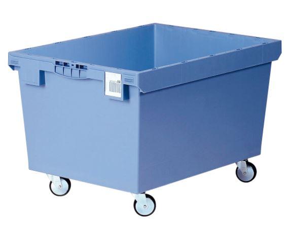 Bac de distribution série MB - roues pivotantes en caoutchouc - dimensions 800x600x423 mm - capacité 50 kg - volume 114 litres_0