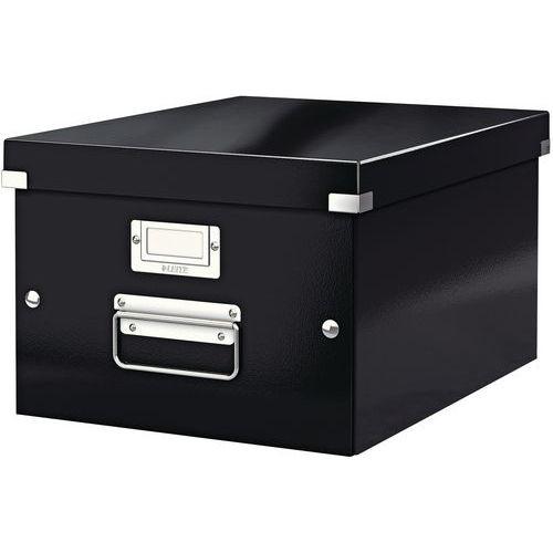 BOÎTE LEITZ CLICK & STORE MOYEN - NOIR
