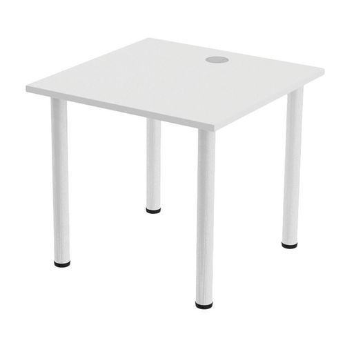 BUREAU TUBO 80 X 80 CM BLANC BLANC - MBA