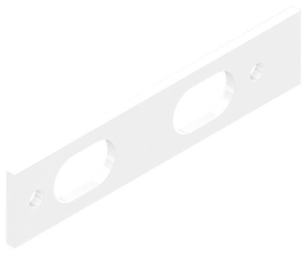 CALE POUR BUTÉE SEHOP LAQUÉE BLANCHE RAL9010 - LA CROISEE DS - DS2355-036