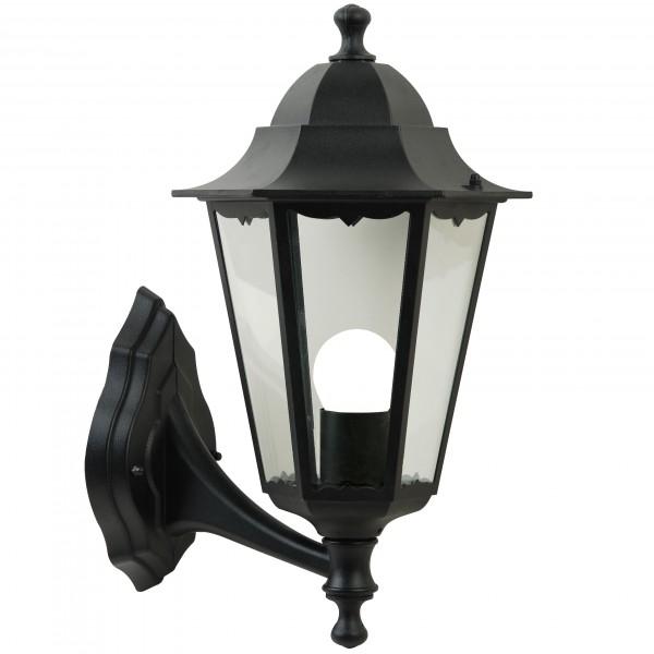 CARDIFF APPLIQUE MURALE ALUMINIUM-VERRE NOIR E27 - NORDLUX 74371003