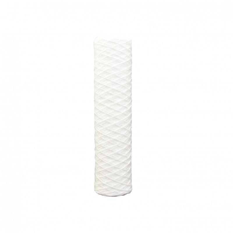 Cartouche filtrante anti-impureté AQUAWATER - filtre bobiné 5µm pour eau du réseau domestique_0