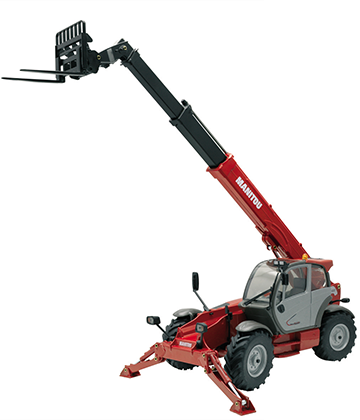 Chariot télescopique 18 mètres - Manitou - 4000 kg - Hauteur de travail 17,5 m - Déport 13,17 m_0