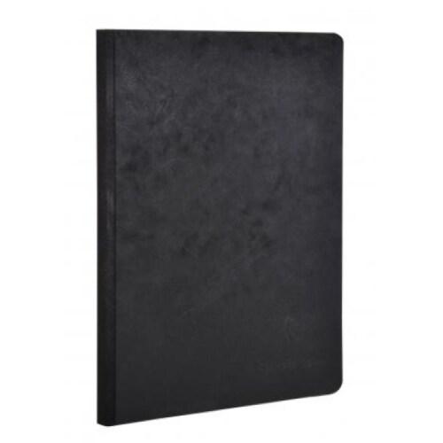 Clairefontaine Lot de 5 Carnet Age Bag A5, 192p./96 feuilles 90 g/m² brochure dos toilé, couv. Coloris noir, uni - 3329687954015_0